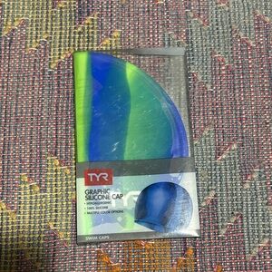 NWT - Adult Silicone Swim Caps (multiple available)